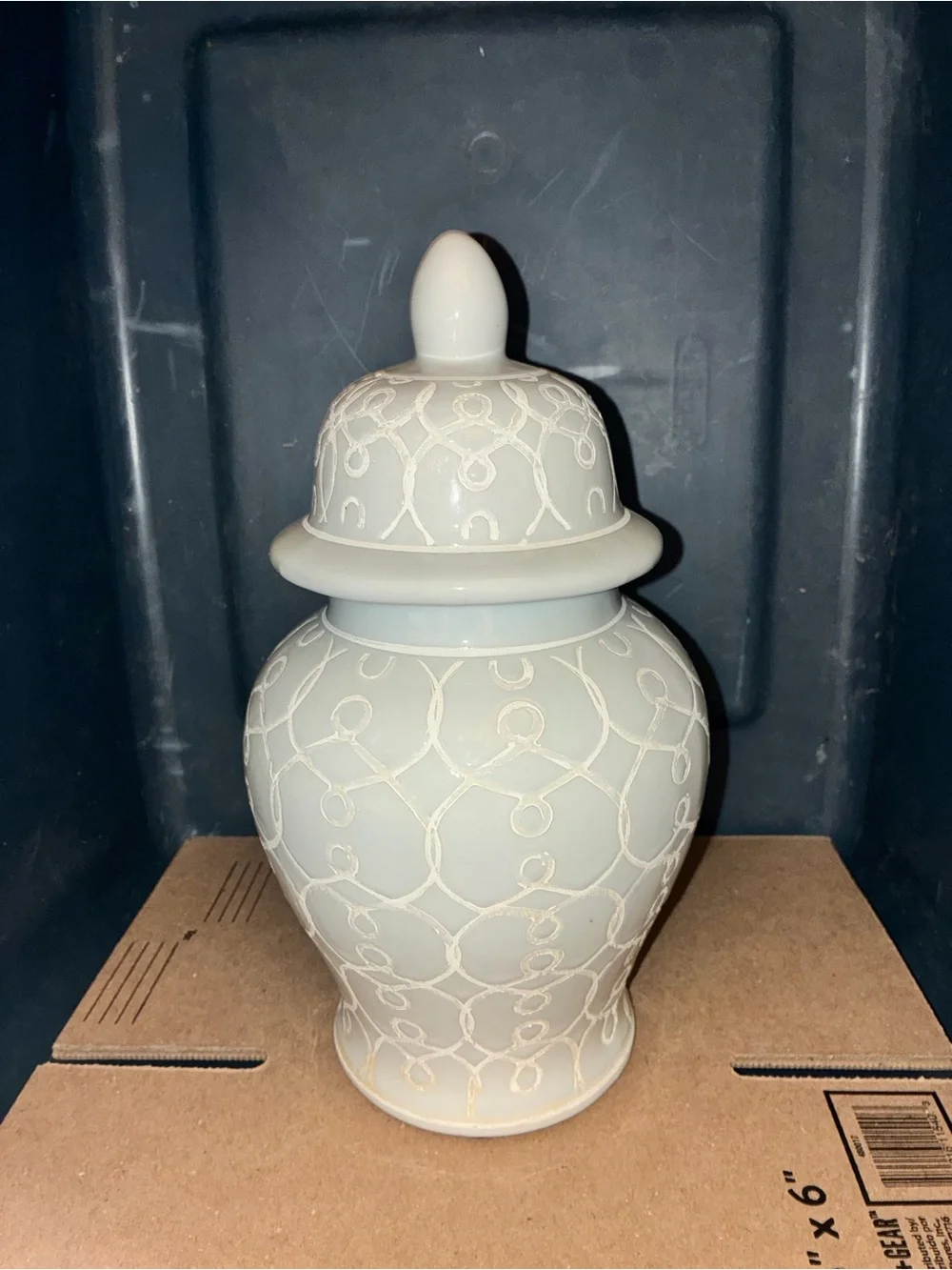 10.5” Aldrea Jar from The Ellery Jar Collection